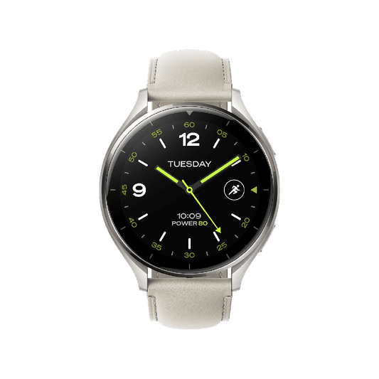 Xiaomi Watch 2 Sliver Case With Gray TPU Strap