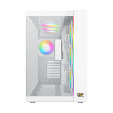 Xigmatek Aqua Ultra Air Arctic Argb Atx Case - White