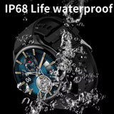 Hoco Y15 AMOLED Smart sports watch(call version) - Black