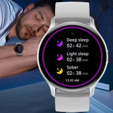 Hoco Y15 AMOLED Smart sports watch(call version) - Black
