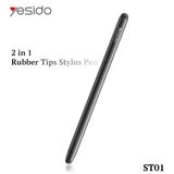 Yesido 2-in-1 Smart Stylus Pen for iPad & Laptop – Active Pressure Touch Precision Pen