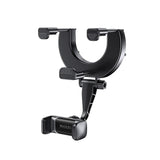 Yesido C193 Car Rearview Mirror Using Phone Holder - Black