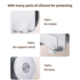 Yesido C293 Aluminum Alloy 360° Rotating Laptop/Tablet Stand – Foldable & Heat Dissipating Design