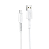 كابل بيانات وشحن سريع من يسيدو CA120 مصنوع من مادة PVC - طول 1 متر / USB / Lightning - أبيض