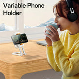 Yesido DH10 Pocket Light Stand – 3-in-1 Folding Phone Holder with Lighting