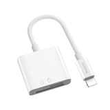 محول متعدد الوظائف Yesido GS11 2 في 1 - أبيض 