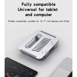 Yesido LP05 Super Strong Dual Arm design Aluminum Alloy Holder - Planes / Holder - Silver