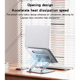 Yesido LP05 Super Strong Dual Arm design Aluminum Alloy Holder - Planes / Holder - Silver