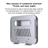 Yesido LP05 Super Strong Dual Arm design Aluminum Alloy Holder - Planes / Holder - Silver