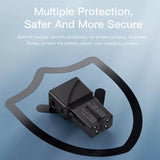 Yesido MC17 Universal Travel Charger - 20W / USB-C / USB-A / Black