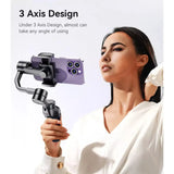 Yesido SF21 3-Axis Auto Face Tracking Gimbal Stabilizer – Built-in Camera / Fill Light/ 2550mAh Battery/ Bluetooth 5.0