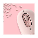 Logitech POP with Emoji Wireless Mouse - Bluetooth / Rose