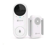 Ezviz DB2C Wifi Doorbell With Chime - H.265 / White
