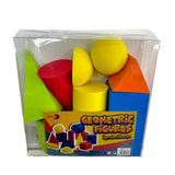 Foam Geometric Figure Solids 9 Pcs