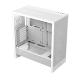 Nzxt H5 Flow Rgb (2024) Compact Mid-Tower Atx Case With Rgb Fans - White