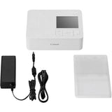 Canon SELPHY CP1500 Compact Photo Printer (White) – Wireless Portable Dye-Sub Printer
