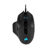 ماوس Corsair ICUE Nightsword RGB سلكي قابل للتعديل FPS أسود