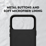 PanzerGlass Feature Flow Case Black W. Magsafe iPhone 17 Pro Max