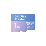 SanDisk Creator microSD Card with Adapter - 1TB / Up to 190MB/s