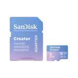 SanDisk Creator microSD Card with Adapter - 1TB / Up to 190MB/s
