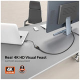 Mowsil DisplayPort to VGA Adapter - 1080p / Grey