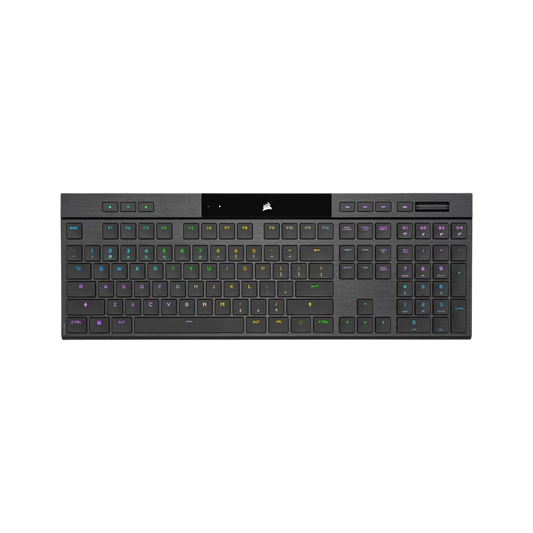 Corsair K100 Air Rgb Wireless Ultra-Thin Mechanical Gaming Keyboard - Black