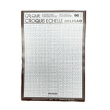 Calque A4 Tracing Paper Set, 50 Sheets - 90 Grams