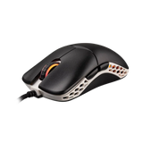 Ducky Feather Rgb Wired Huano Blue Switches Lightweight Gaming Mouse - Black/White