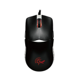 Ducky Feather Rgb Wired Kailh Switch Gaming Mouse - Black/White