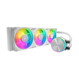 Cooler Master Pl360 Flux Argb Cpu Liquid Cooler - White