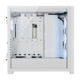 Corsair Icue 5000X Rgb Ql Edition Mid Tower Atx Case White