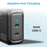 Promate 90W Power Delivery GaNFast Charging Adaptor