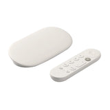 Google TV Streamer 4K with Voice Remote 32GB - Porcelain