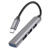 محول Hoco HB26 4 في 1 (USB إلى USB3.0 + USB2.0*3)