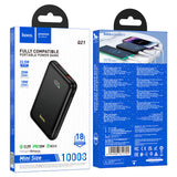 Hoco Q21 Great 22.5W 10000mAh Power Bank Fast Charging & Portable - Black