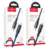 Hoco Charging Power Display 2.4A Usb To Lightning Cable 1.2M - S51