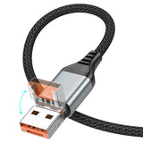 HOCO U128 Viking 2-in-1 charging data cable USB/Type-C to iP