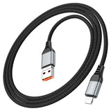 HOCO U128 Viking 2-in-1 charging data cable USB/Type-C to iP