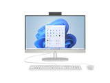 HP 24-CR0068NE AIO PC - i7-1355U / 16GB / 512GB (NVMe M.2 SSD) / 23.8" FHD Non-Touch / 1YW / Shell White - Desktop