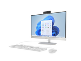 HP 24-CR0068NE AIO PC - i7-1355U / 16GB / 512GB (NVMe M.2 SSD) / 23.8" FHD Non-Touch / 1YW / Shell White - Desktop