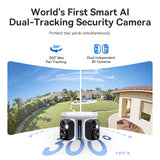 Baseus Security X1 Pro Outdoor Dual Camera 3K - White