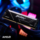 Kingston 16GB DDR4 3600Mhz Fury Beast RGB Ram for Desktop-KF436C18BB2A/16