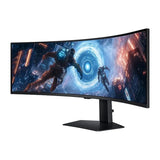 شاشة ألعاب منحنية سامسونج أوديسي G9 G91F مقاس 49 بوصة بدقة DQHD 5120 × 1440 وانحناء 1000R