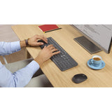 Logitech Mk235 - 2.40Ghz Up To 10M Optical Wi-Fi Arb/Eng Keyboard & Mouse Combo