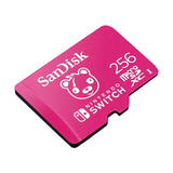 SanDisk 256GB microSDXC Memory Card Nintendo Switch Pink