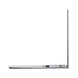 Acer Aspire 3 Intel Core i7-1255U 8GB Ram 512GB SSD Intel Iris Xe Graphics 15.6" FHD (Windows 11 Pro License) - Pure Silver