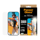 PanzerGlass Anti-Reflective Armor Screen Protector w. Easy Aligner iPhone 17 / 16 Pro