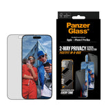 PanzerGlass Privacy Screen Protector Ultra-Wide Fit w. Fastfit In-A-Box iPhone 17 Pro Max