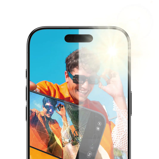 واقي شاشة PanzerGlass المضاد للانعكاس مع أداة محاذاة سهلة لهاتف Apple iPhone Air