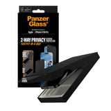 PanzerGlass Privacy Screen Protector Ultra-Wide Fit w. Fastfit In-A-Box iPhone 17 / 16 Pro